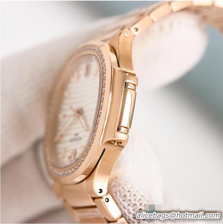 Traditional Specials Patek Phillippe Nautilus PP1597 Rose Gold Ladies Watch 2026