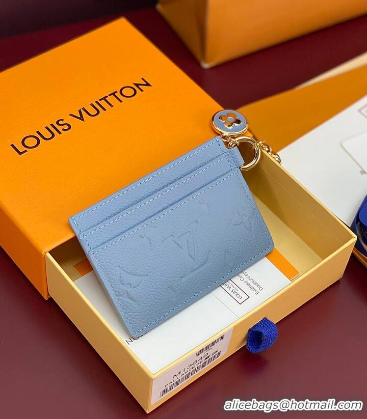 Good Quality Louis Vuitton LV Charms Card Holder M28285 Grape Blue 2026