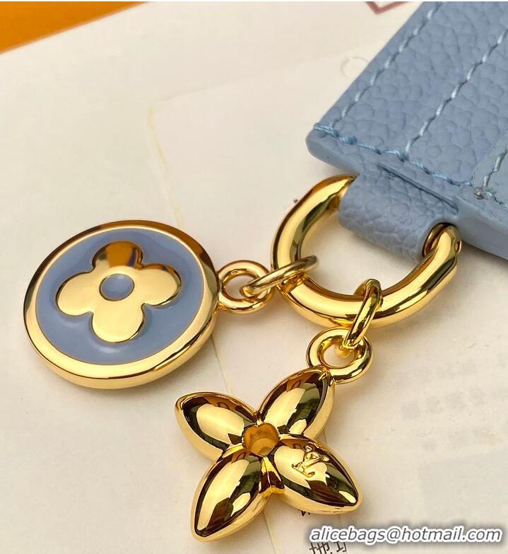 Good Quality Louis Vuitton LV Charms Card Holder M28285 Grape Blue 2026