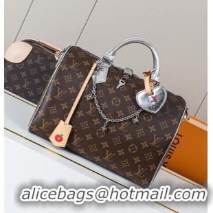 Well Crafted Louis Vuitton 57th Street NYC Speedy Bandoulière 30 Monogram M29067 Silver