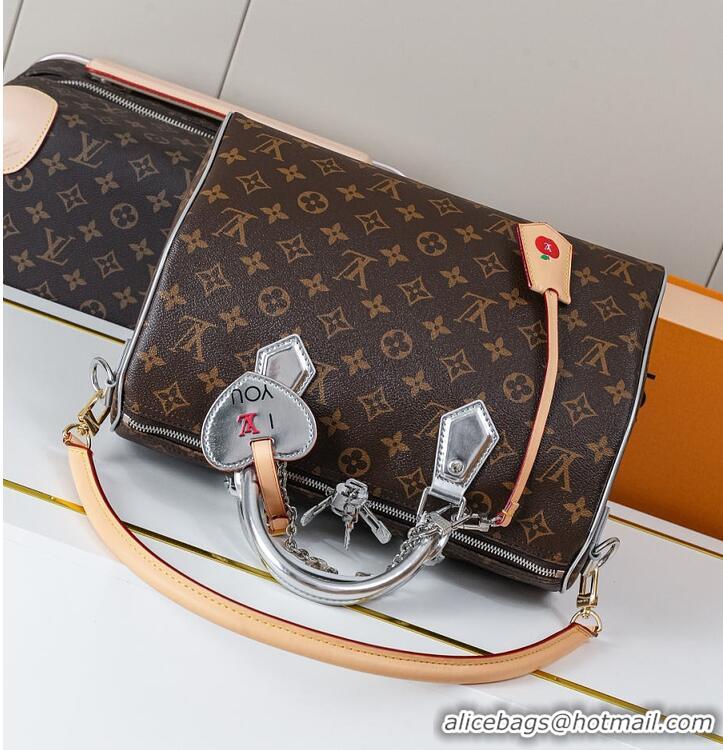 Well Crafted Louis Vuitton 57th Street NYC Speedy Bandoulière 30 Monogram M29067 Silver