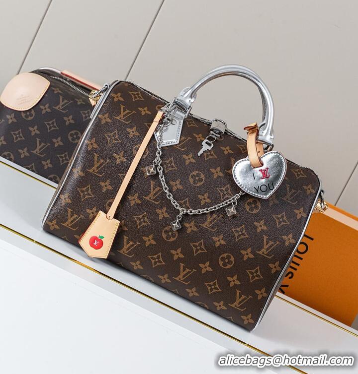 Well Crafted Louis Vuitton 57th Street NYC Speedy Bandoulière 30 Monogram M29067 Silver