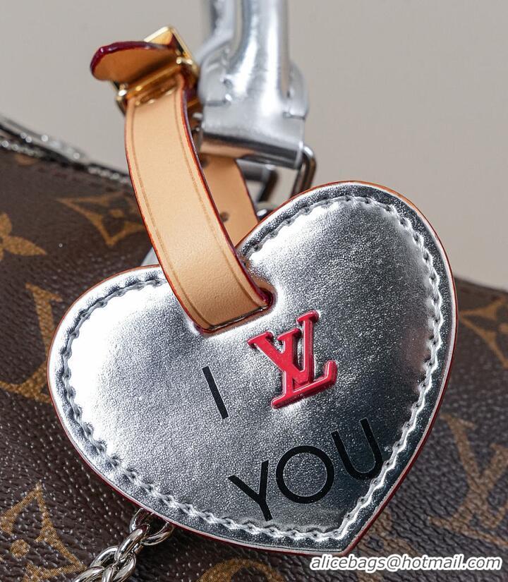 Well Crafted Louis Vuitton 57th Street NYC Speedy Bandoulière 30 Monogram M29067 Silver