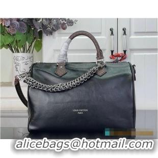 Luxury Discount Louis Vuitton LV Vibe Speedy Soft 30 Cowhide M29097 Black 2026