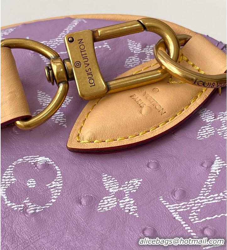 Best Quality Louis Vuitton Speedy P9 Bandouliere 25 in Ostrich Lavender M29099 2026