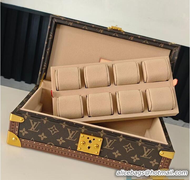 Super Quality Louis Vuitton Coffret 8 Watch Case Vuittonite M29110 2026
