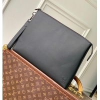 Buy Fashionable Louis Vuitton Duo Pouch Cowhide Handbag M25943 Black