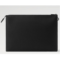 Buy Fashionable Louis Vuitton Duo Pouch Cowhide Handbag M25943 Black
