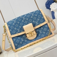 Well Crafted Louis Vuitton Dauphine Soft Monogram Denim Handbag M13319