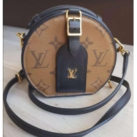 Best Cheap Louis Vuitton Monogram Reverse Canvas Mini Chapeau Round Cake Bag M83575 2026