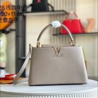 Original Cheap Louis Vuitton Capucines Taurillon In Grained Leather Handbag M94428 2026