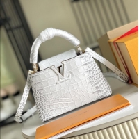 Market Sells Louis Vuitton Capucines Original Alligator Leather Mini Handbag N98156 2026