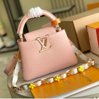 Market Sells Louis Vuitton Capucines Metal Woven Chain Handbag M23288 2026