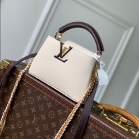 New Cheap Louis Vuitton Capucines Imported Taurillon Leather Mini Handbag M28450 2026