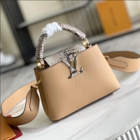 Wholesale Cheap Louis Vuitton Capucines BB Imported Cowhide Handbag M80741 2026