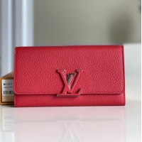 Well Crafted Louis Vuitton Capucines Wallet In Grained Leather M61471 2026