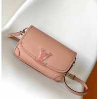 Best Price Louis Vuitton Buci Water Ripple Top-grain Cowhide Handbag M59459 Pink 2026