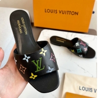 Low Price Louis Vuitton LV x TM 6AM Slipper Black 6070801