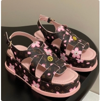 Popular Style Louis Vuitton LV x TM Maya Platform Sandal Flower 6070802