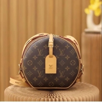 Big Discount Louis Vuitton Monogram Canvas Boite Chapeau Souple Round Bag M52294