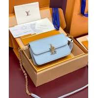 Low Cost Louis Vuitton Epi Leather Bloom Wallet On Chain Bag M14564 Light Blue