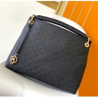Well Crafted Louis Vuitton Original Monogram Empreinte Leather Artsy MM M43237 Black