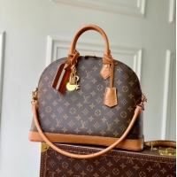 Top Quality Louis Vuitton Monogram Canvas Alma MM Soft Celebration Handbag N30049