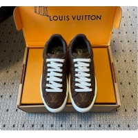 Charming Louis Vuitton LV Ski Time Out Sneaker Marron 6070902
