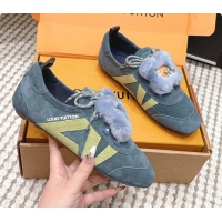 Buy Luxury Louis Vuitton LV Sneakerina Blue 60701006