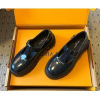 Buy Discount Louis Vuitton LV Squad Mary Jane Black 60701009