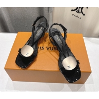 Hot Style Louis Vuitton LV Treasure Sandal Black 60701013