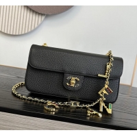 Grade Cheap Chanel Metiers D'Art Flap bag & Gold-Tone Metal AS5313 Black 2026