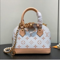 Luxury Cheap Louis Vuitton Alma LV&I Chain Shell Bag M14339 2026