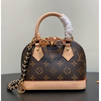 New Grade Louis Vuitton Monogram Canvas Alma LV&I Chain Shell Bag M14339 2026