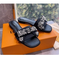 Popular Style LV Black Slippers 60701203