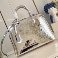 Good Taste Louis Vuitton Monogram Mirror Alma BB Top Handle Bag M40301
