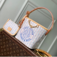 Inexpensive Louis Vuitton All In BB Monogram Pattern Mini Bag M29115 Blue