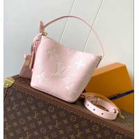 New Fashion Louis Vuitton Monogram Empreinte Leather All In BB Bag M13045 Pink