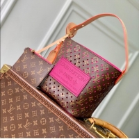 Grade Quality Louis Vuitton Monogram Canvas Perforated All In BB Mini Bag M29075 Pink