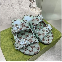 Discount Gucci Slide Mint Sandal With Straps 60701501