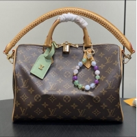 Most Popular Louis Vuitton Monogram Canvas Speedy Soft 30 Lucky Pillow bag M15107