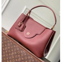 Good Product Louis Vuitton Cowhide Leather Capucines Taurillon Bag M26259 Burgundy