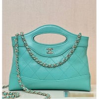 Buy Promotional Chanel 31 Nano Shopping Bag CH5899 Tiffany Blue 2026