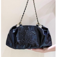 Traditional Specials Chanel Patent Vinyl Rock and Chain Bag CH59904 Black 2026