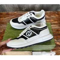Buy Discount Gucci Logo White Sneaker 0702103