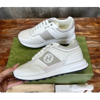 Most Popular Gucci Logo Grey Sneaker 0702103