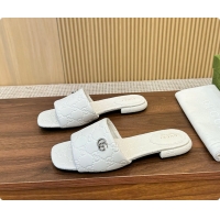 Shop Duplicate Gucci Sandals Slide White 0702104