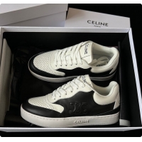 Popular Style Celine Sneakers White Black 0702120