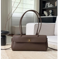 Super Quality Chanel SMALL SHOPPING BAG Grained Calfskin & Gold-Tone Metal AS6288 Dark Brown 2026