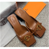 Shop Duplicate Hermes Ilot 50 Sandal Caramel 60702210